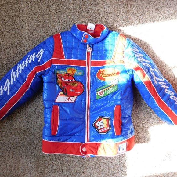 DISNEY STORE LIGHTNING MCQUEEN JACKET - Picture 2 of 14
